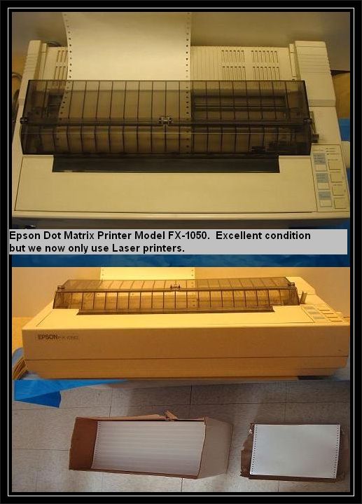 Epson FX-100 Dot Matrix Printer