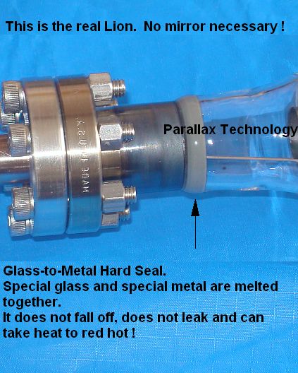 [laser with glass to metal hard seal]